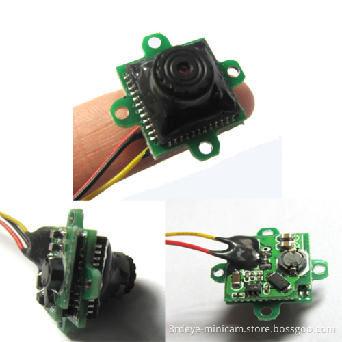 520tvl HD Ultrathin Mini Camera for Home, Elevator, Stores (0.008lux night vision, weight: 2g)